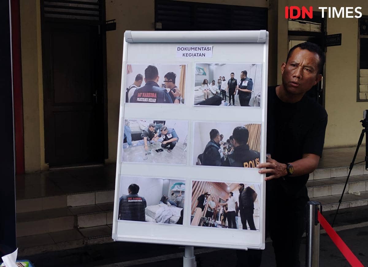 DJ sekaligus Selebgram Medan Diciduk atas Kepemilikan Narkotika