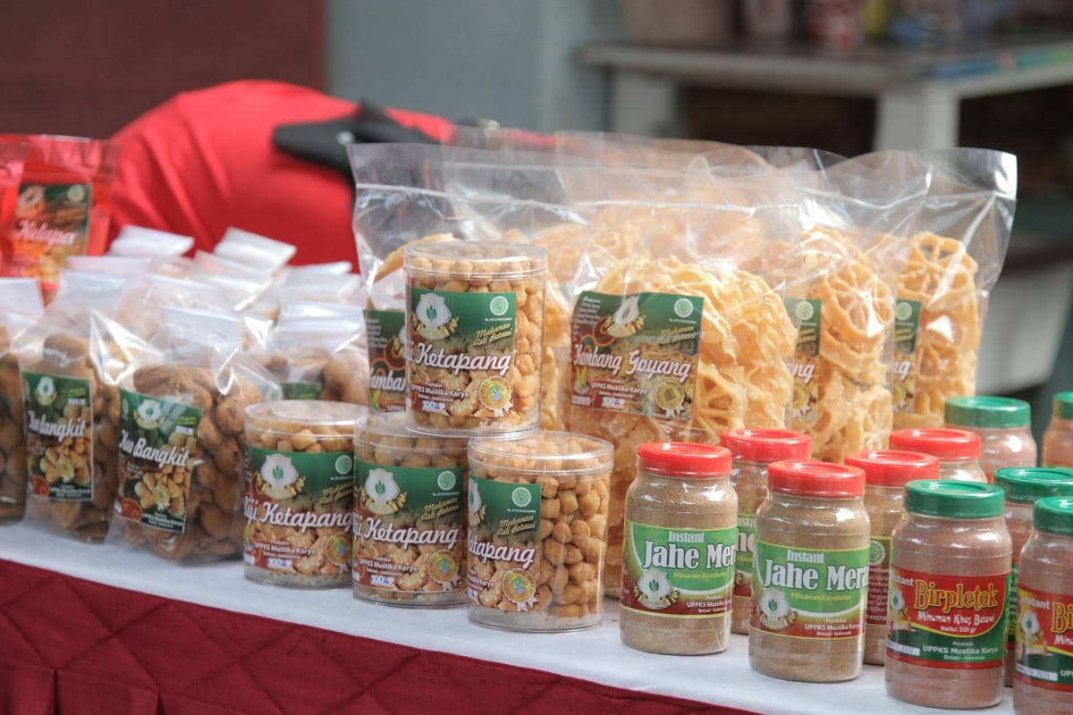 ilustrasi produk snack