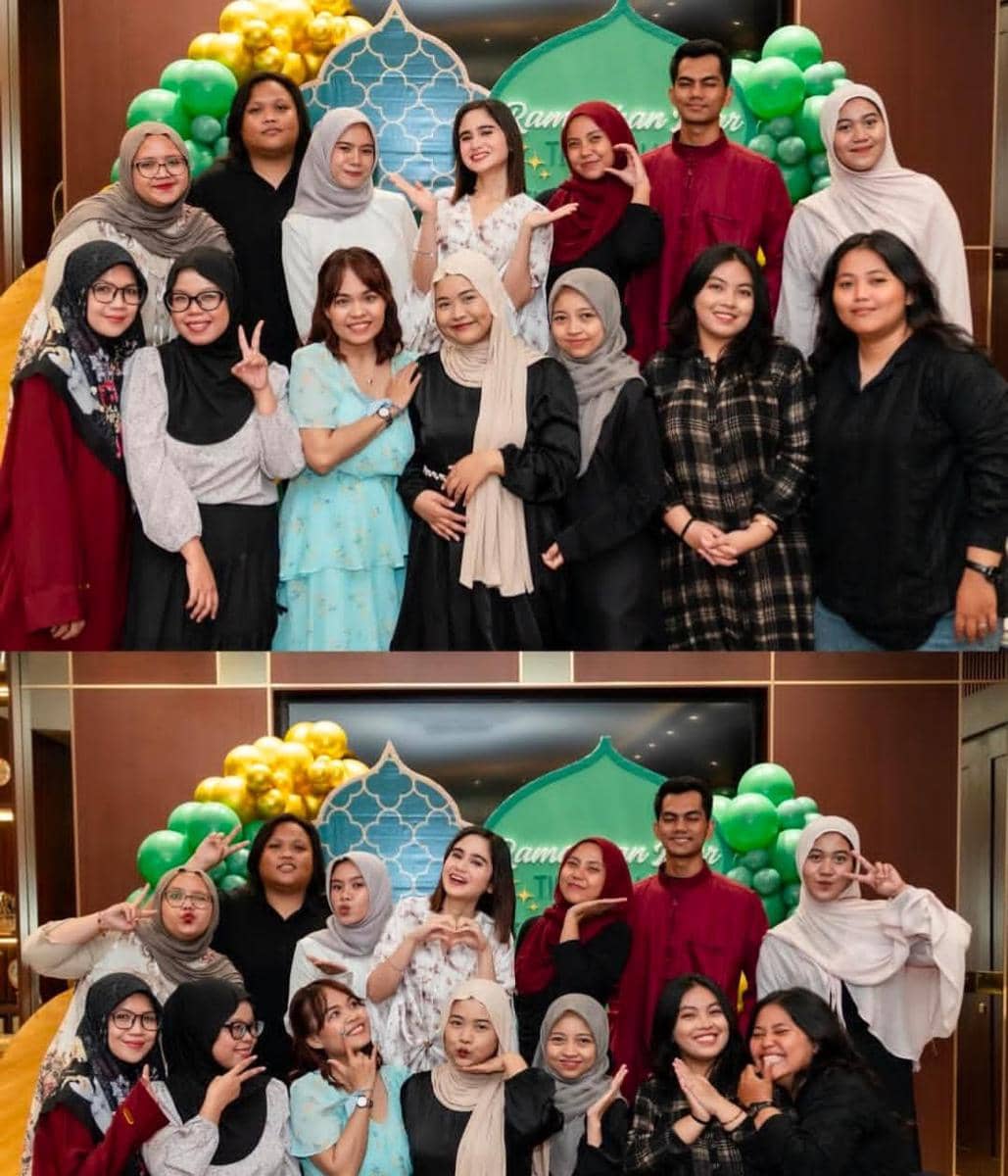 potret intimate bukber Tissa Biani bersama fans