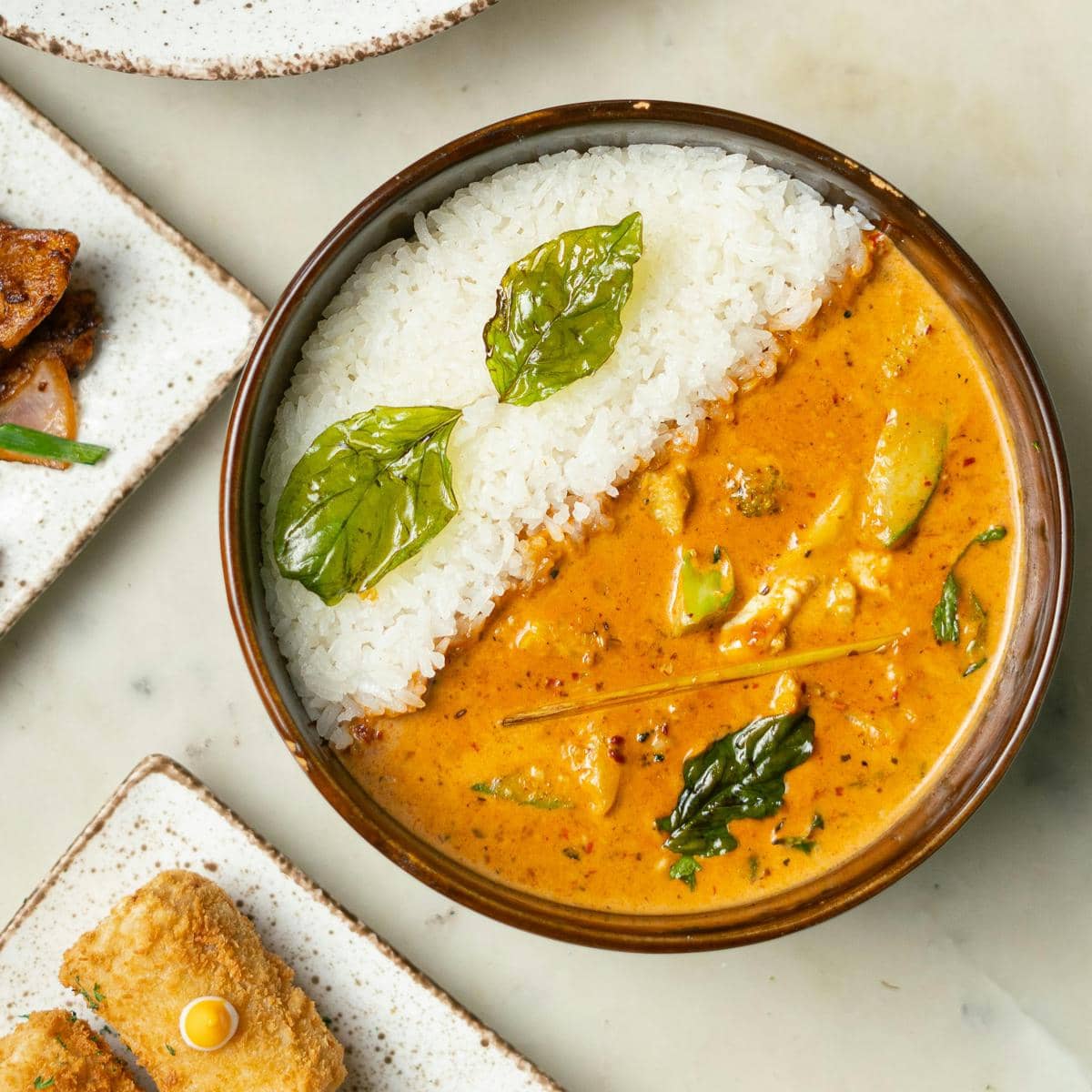 ilustrasi opor tahu tempe 