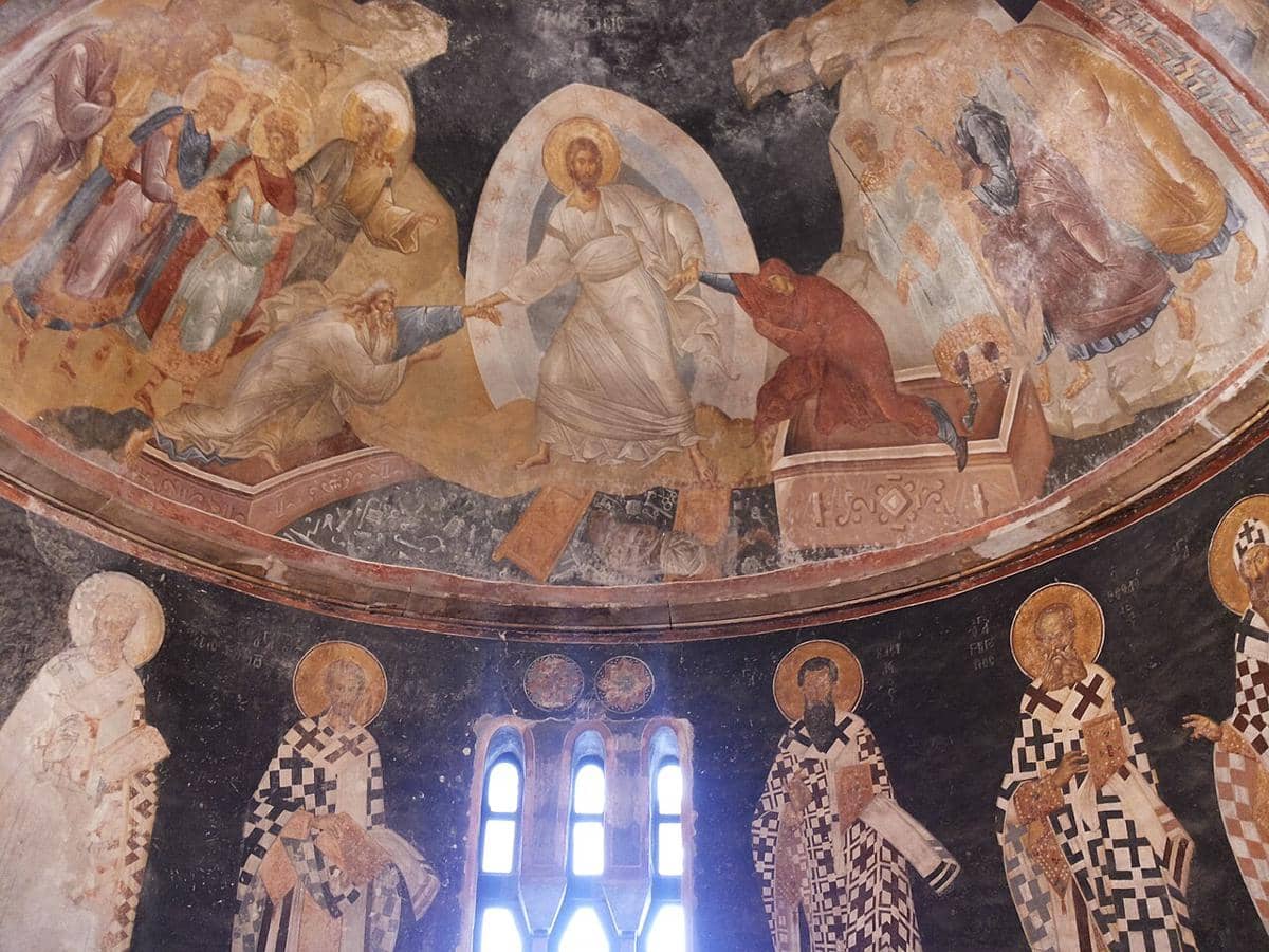 Lukisan dinding Anastasis (Kebangkitan), secara luas dianggap sebagai mahakarya seni Bizantium akhir. Lukisan ini terletak di paracclesion (kapel pemakaman samping) Masjid Kari di Istanbul, Turki. 