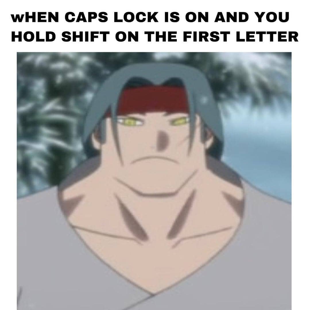 meme Naruto tentang leher