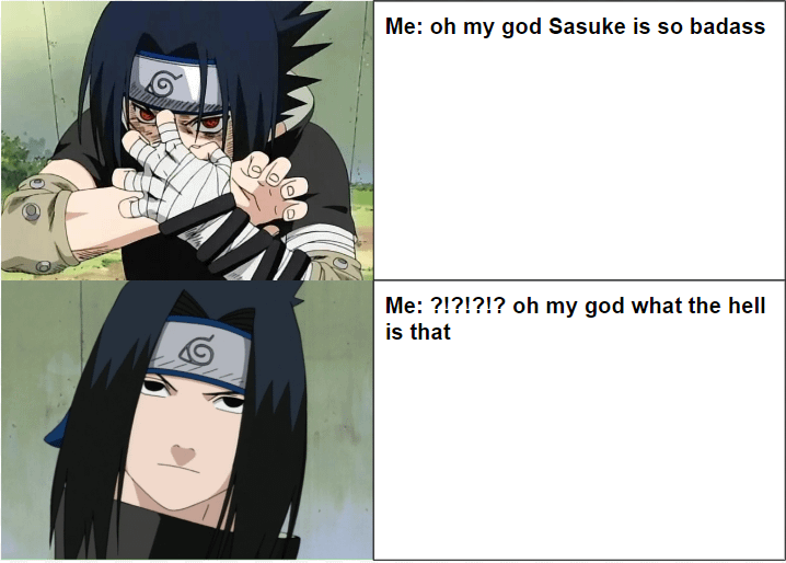 meme Naruto tentang leher