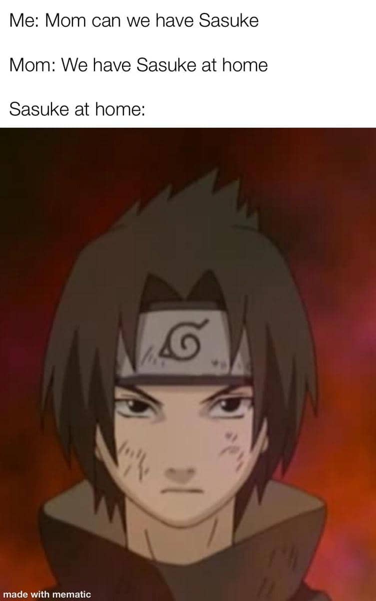 meme Naruto tentang leher