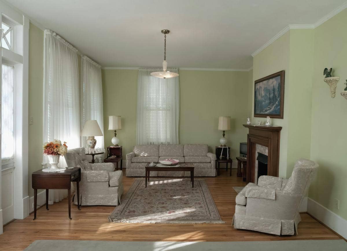 ilustrasi ruang tamu 