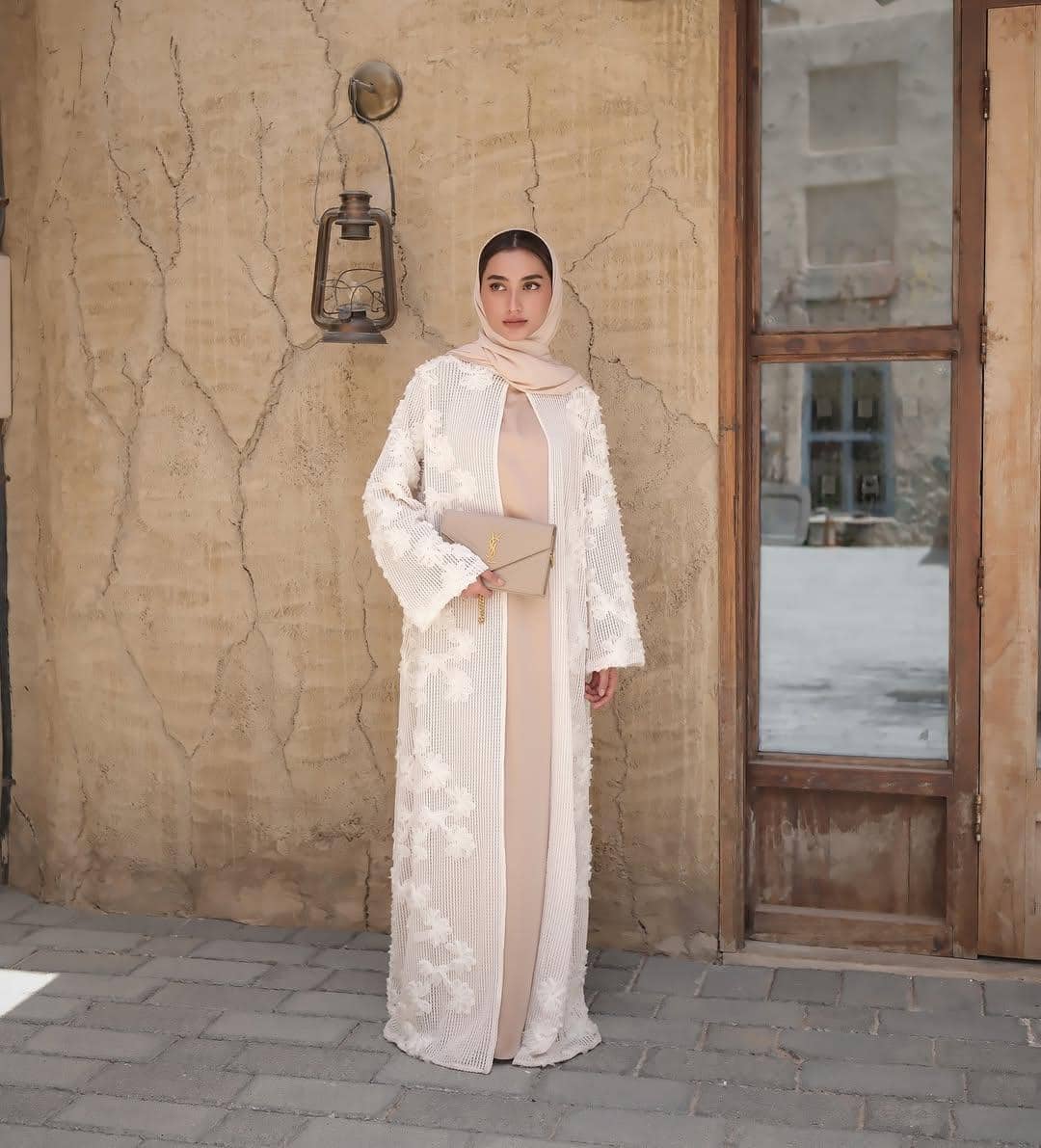 outfit Lebaran non hijab