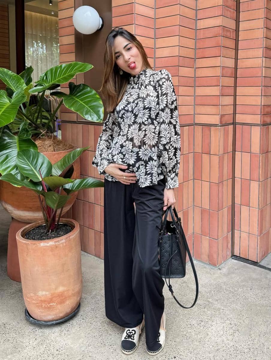 outfit Lebaran non hijab