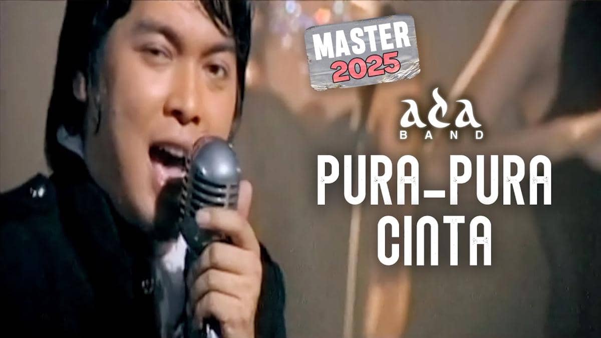 cuplikan video klip "Pura-Pura Cinta"