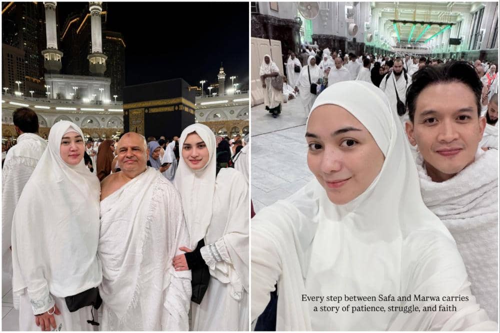 9 Potret Seleb Melaksanakan Umrah di 10 Malam Terakhir Ramadan 2026
