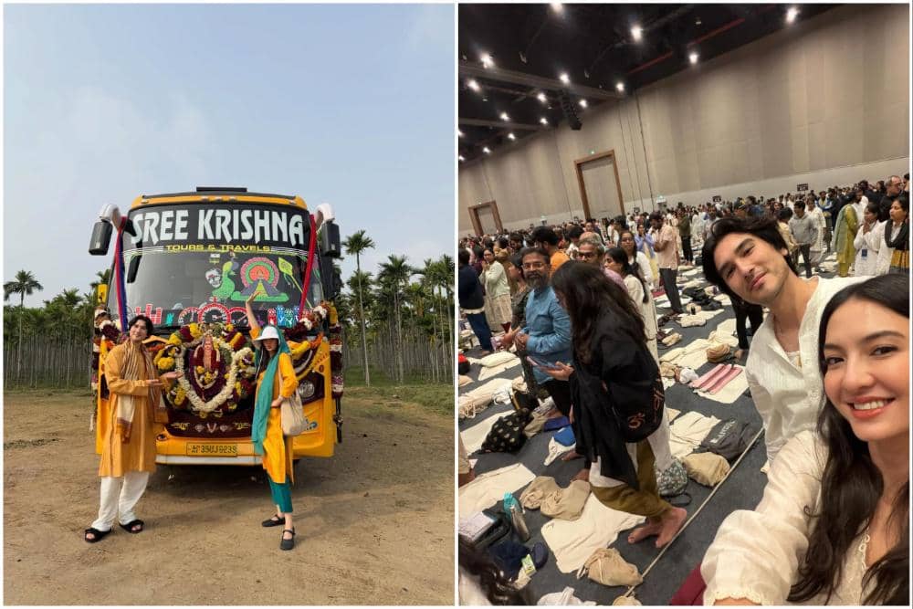 10 Potret Raline Shah Berkeliling Coimbatore, India, Ikut Bermeditasi!