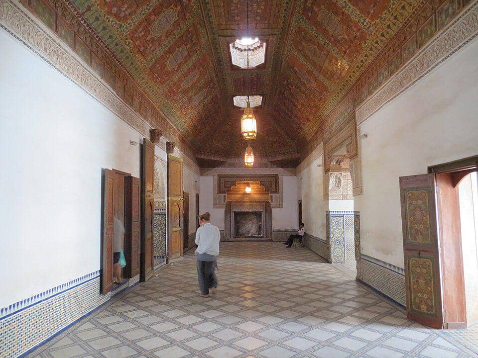 Istana Bahia di Maroko