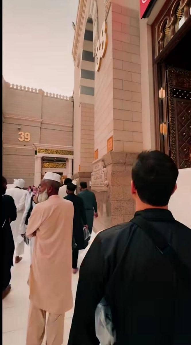 Hamish Daud saat buka bersama di Raudhah.