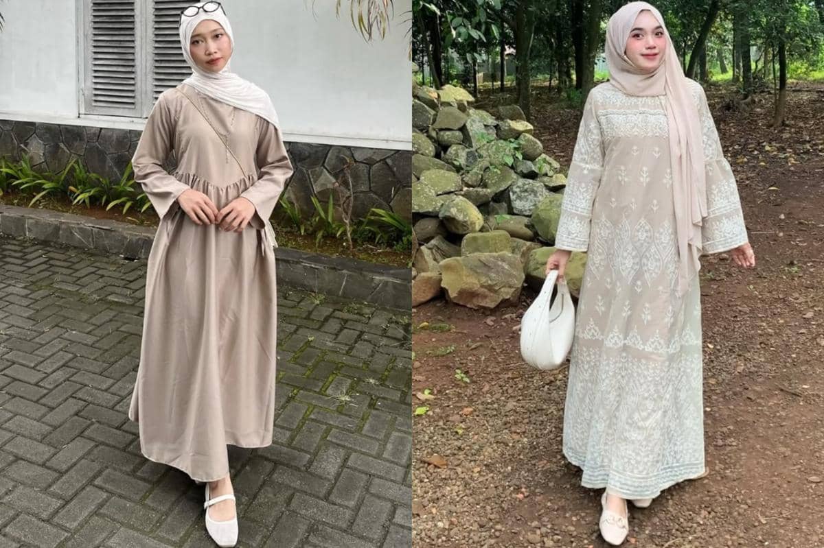 7 Inspirasi Outfit Lebaran Nuansa Earth Tone, Kalem dan Estetik!