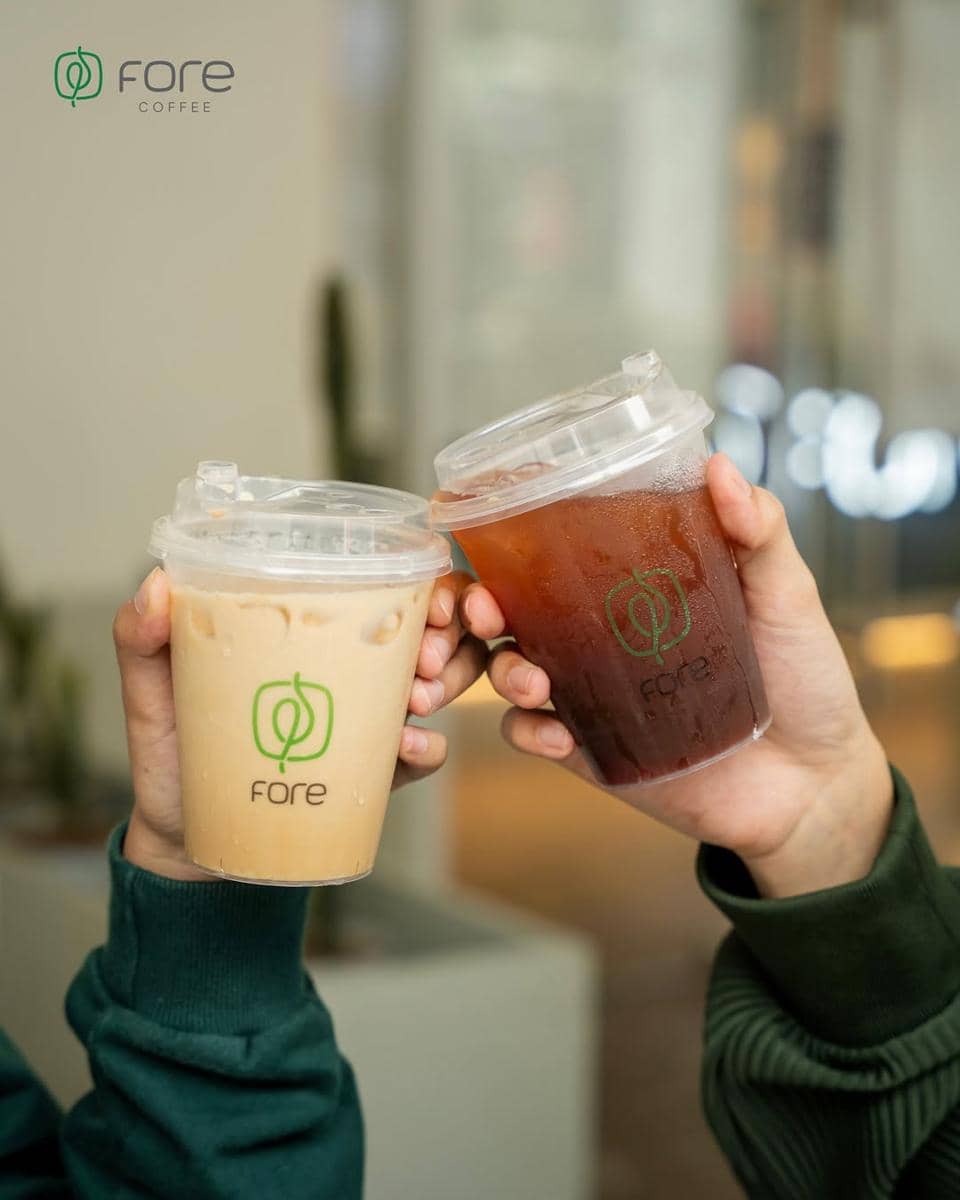 Potret menu Fore Coffee