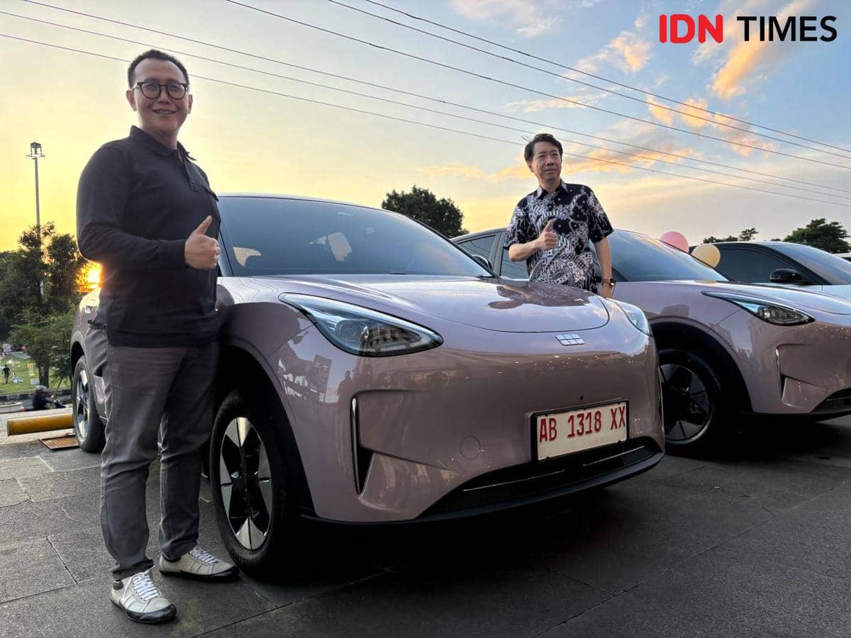 Geely EX2 Resmi Mengaspal di Jogja