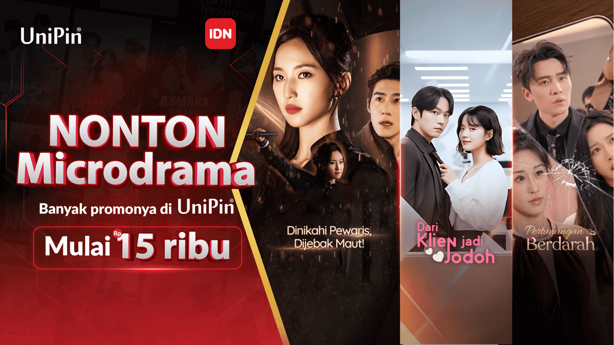 Banyak Promonya, Kini Langganan IDN NONTON Bisa Dibeli Lewat UniPin