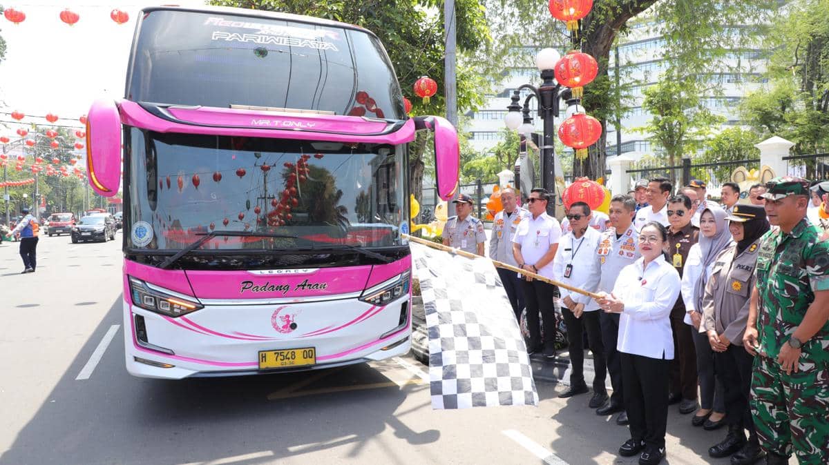 7 Armada Bus Disiapkan untuk Pemudik Asal Semarang di Jakarta