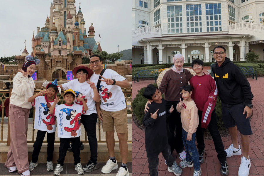 7 OOTD Maissy Mantan Penyanyi Cilik, Kompak saat Libur Bareng Keluarga