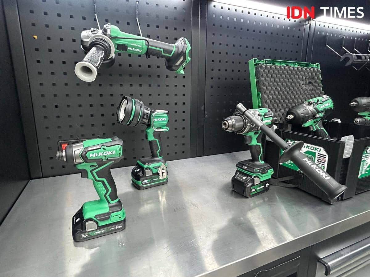 HiKOKI Ada garansi hingga satu tahun (IDN Times/Fadhliansyah)