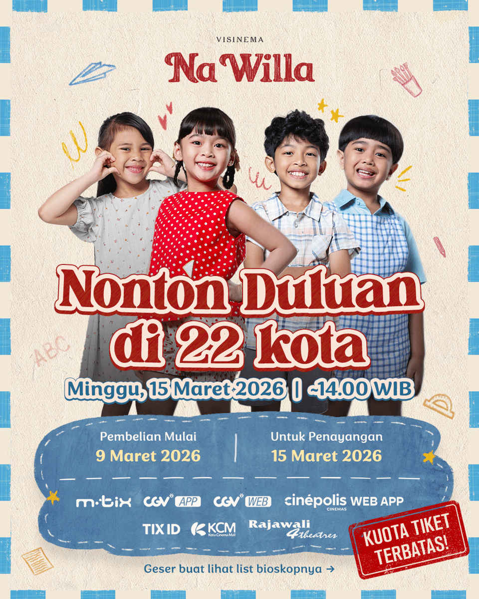 Hore, Warga Jogja Bisa Nonton lebih Awal Film Keluarga Na Willa