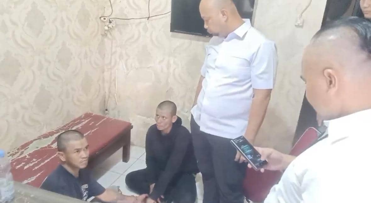 Dua Tahanan Kejari Pontianak yang Kabur Ditangkap di Sinrang