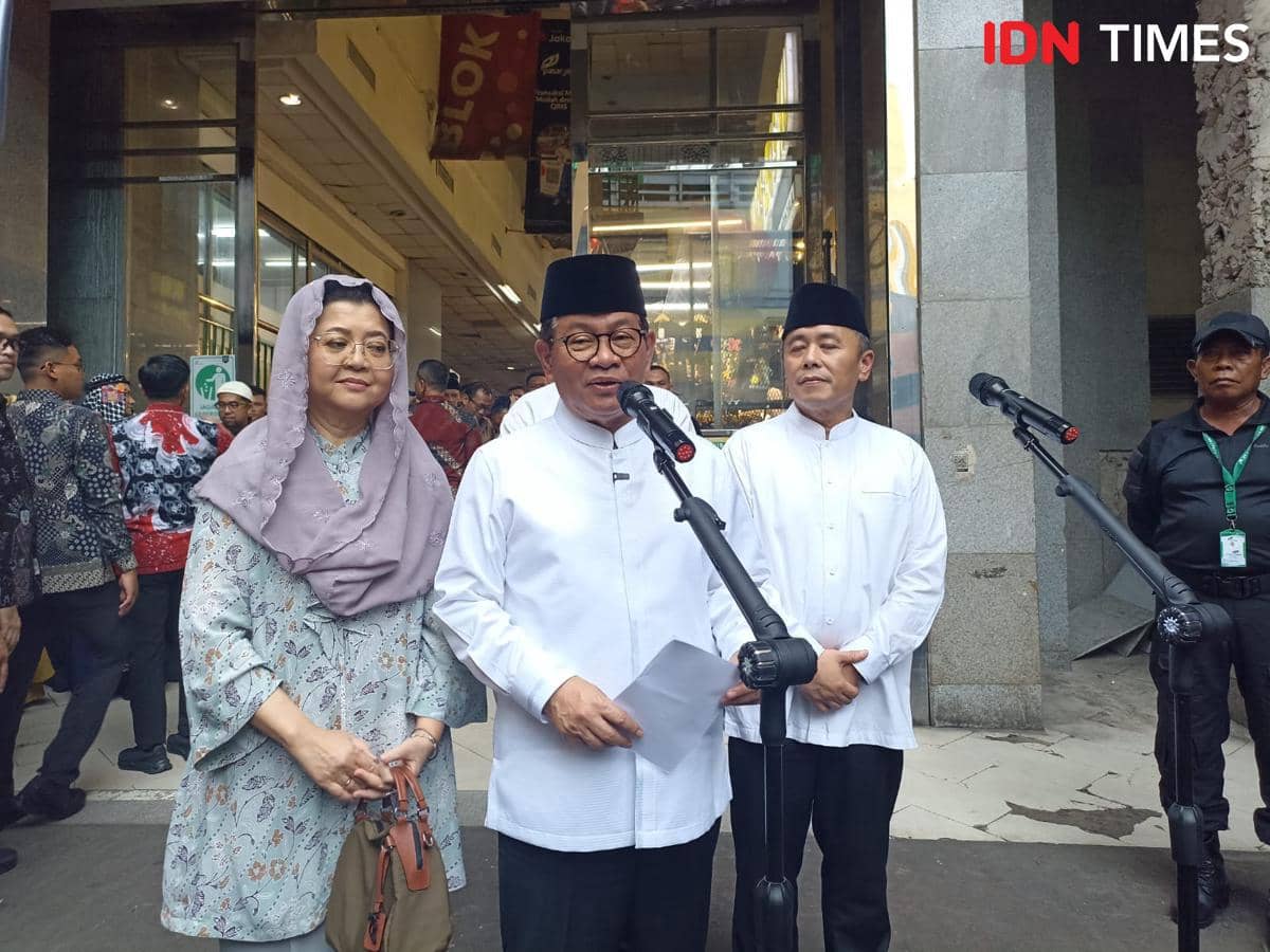 Gubernur DKI Jakarta Pramono Anung dalam Ramadan Hijab Fest, Kamis (12/3/2026). 