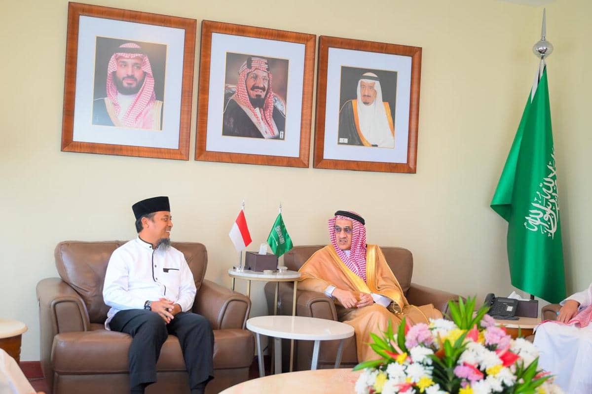 Temui Dubes Saudi, Andi Sudirman Desak Penghentian Perang Timur Tengah