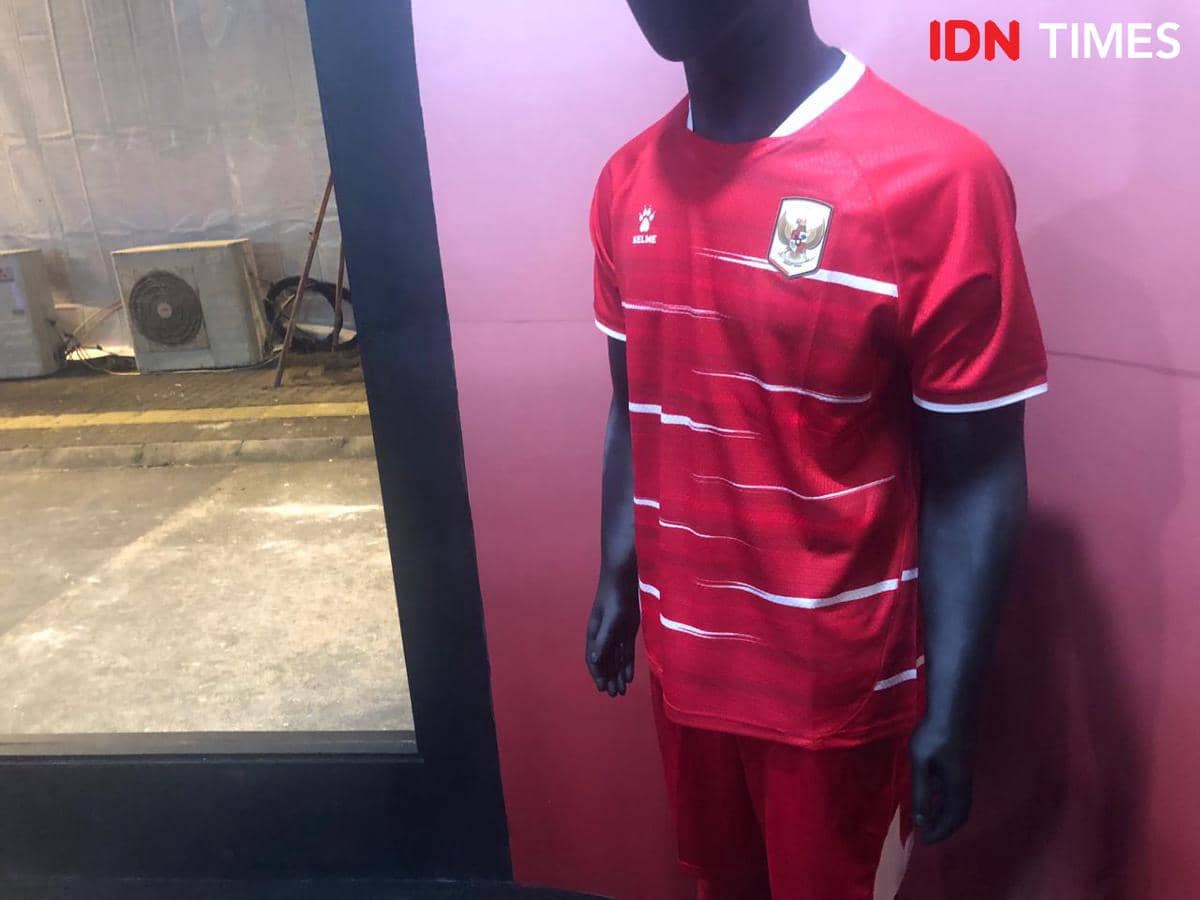 Apresiasi PSSI dan FFI Soal Jersey Baru Timnas Indonesia dari Kelme