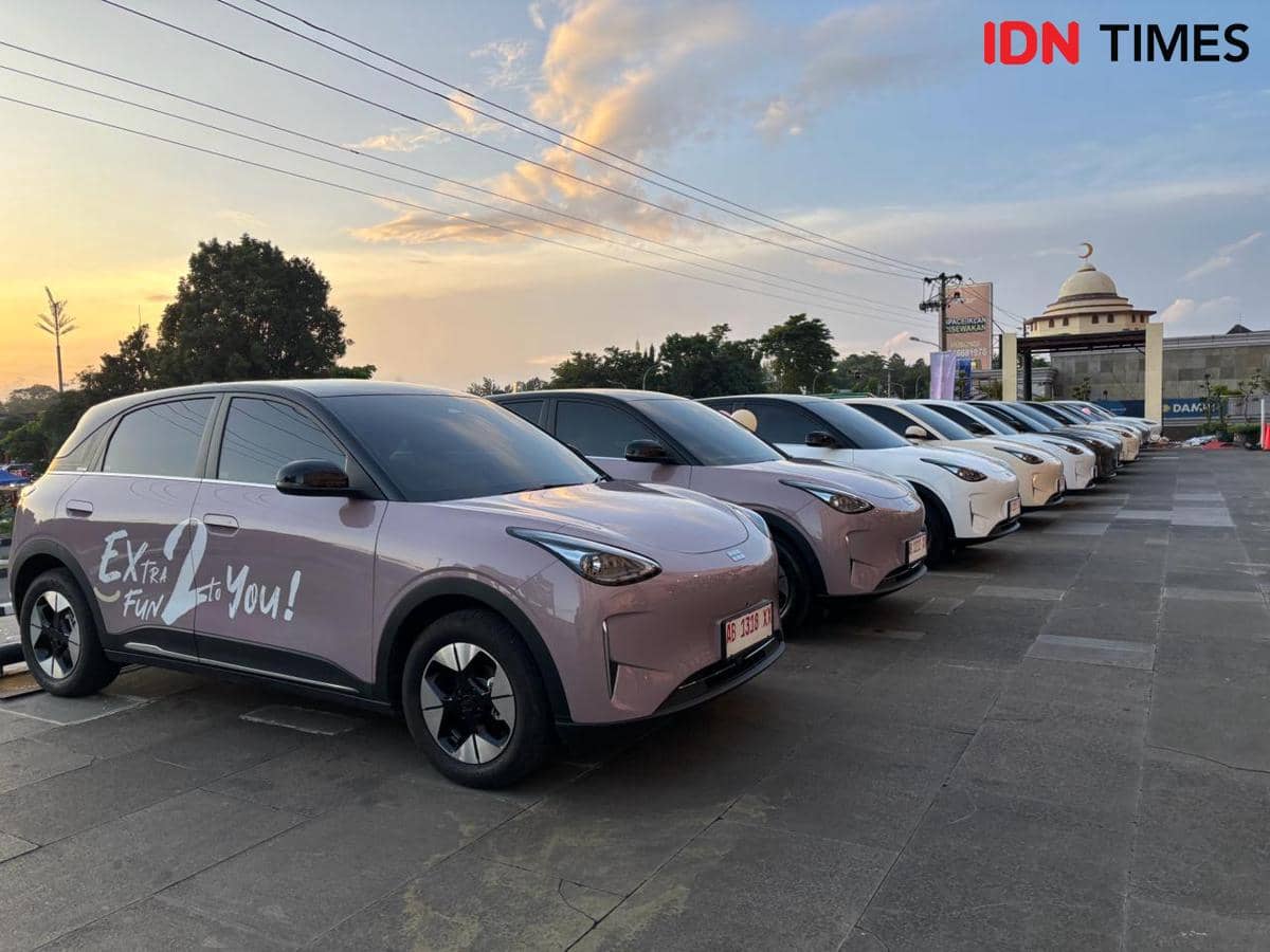 Geely EX2 Resmi Mengaspal di Jogja