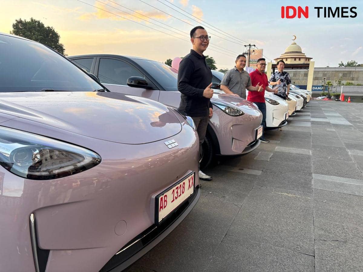 Geely EX2 Resmi Mengaspal di Jogja, Siap Tantang Pasar Mobil Listrik