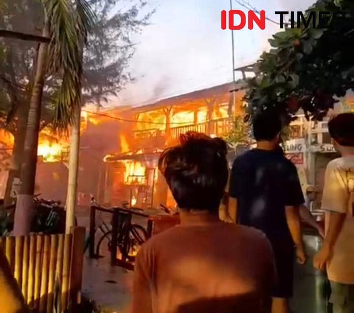 Polisi Ungkap Dugaan Penyebab Kebakaran Hebat di Gili Trawangan