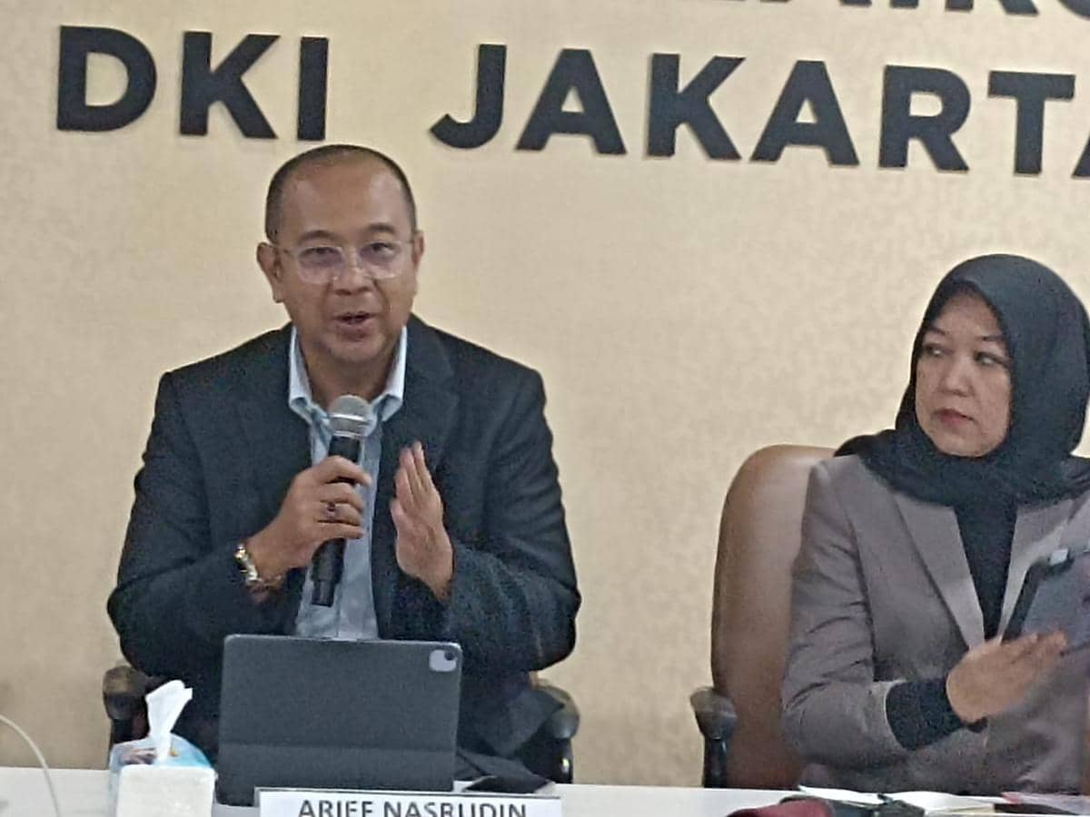 Dirut Perumda PAM Jaya, Arief Nasrudin di Balai Kota, Rabu (11/3/2026).
