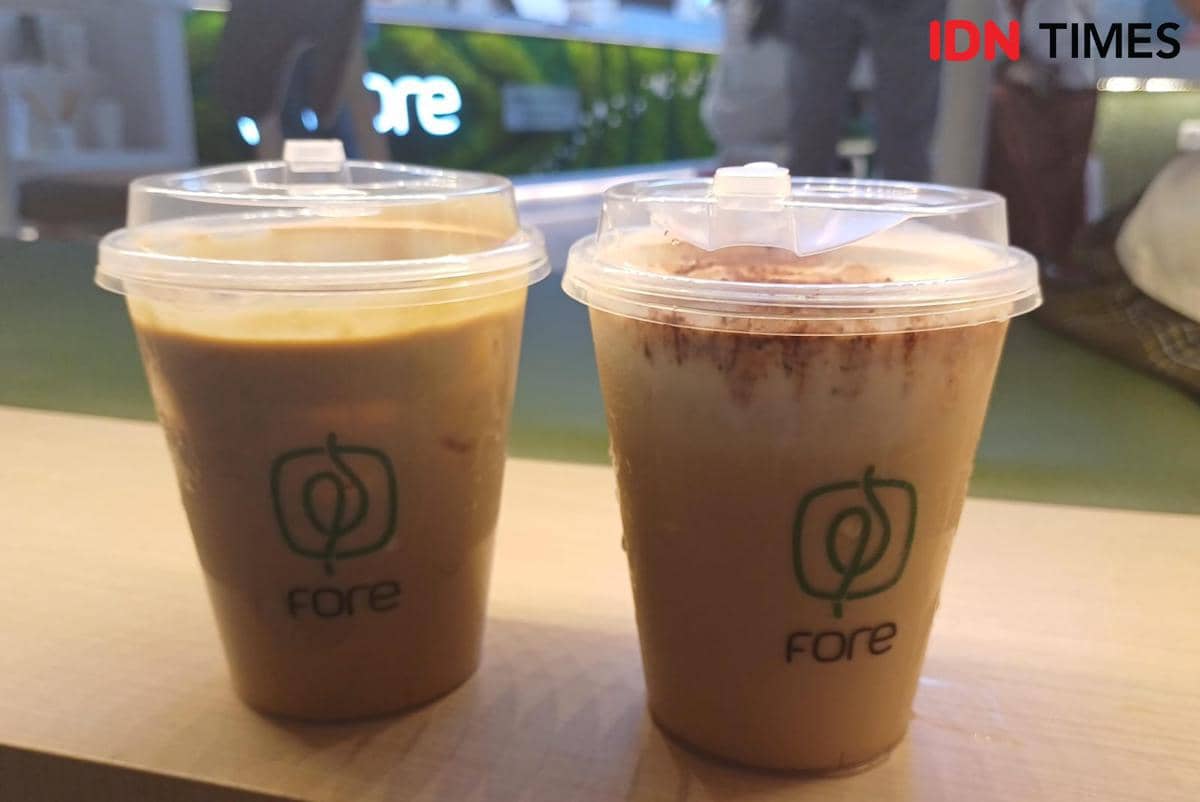 Potret Butterscotch Sea Salt Latte Fore Coffee