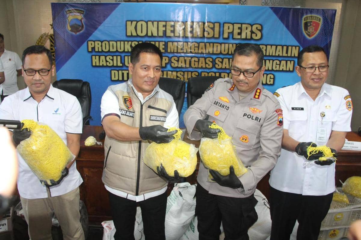 Terbukti Perintahkan Campur Formalin, Juragan Bakmi Boyolali Ditangkap