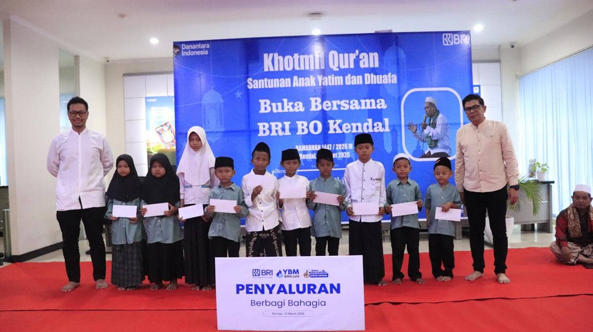 bri kendal, khataman quran, santunan anak yatim, bri ramadan