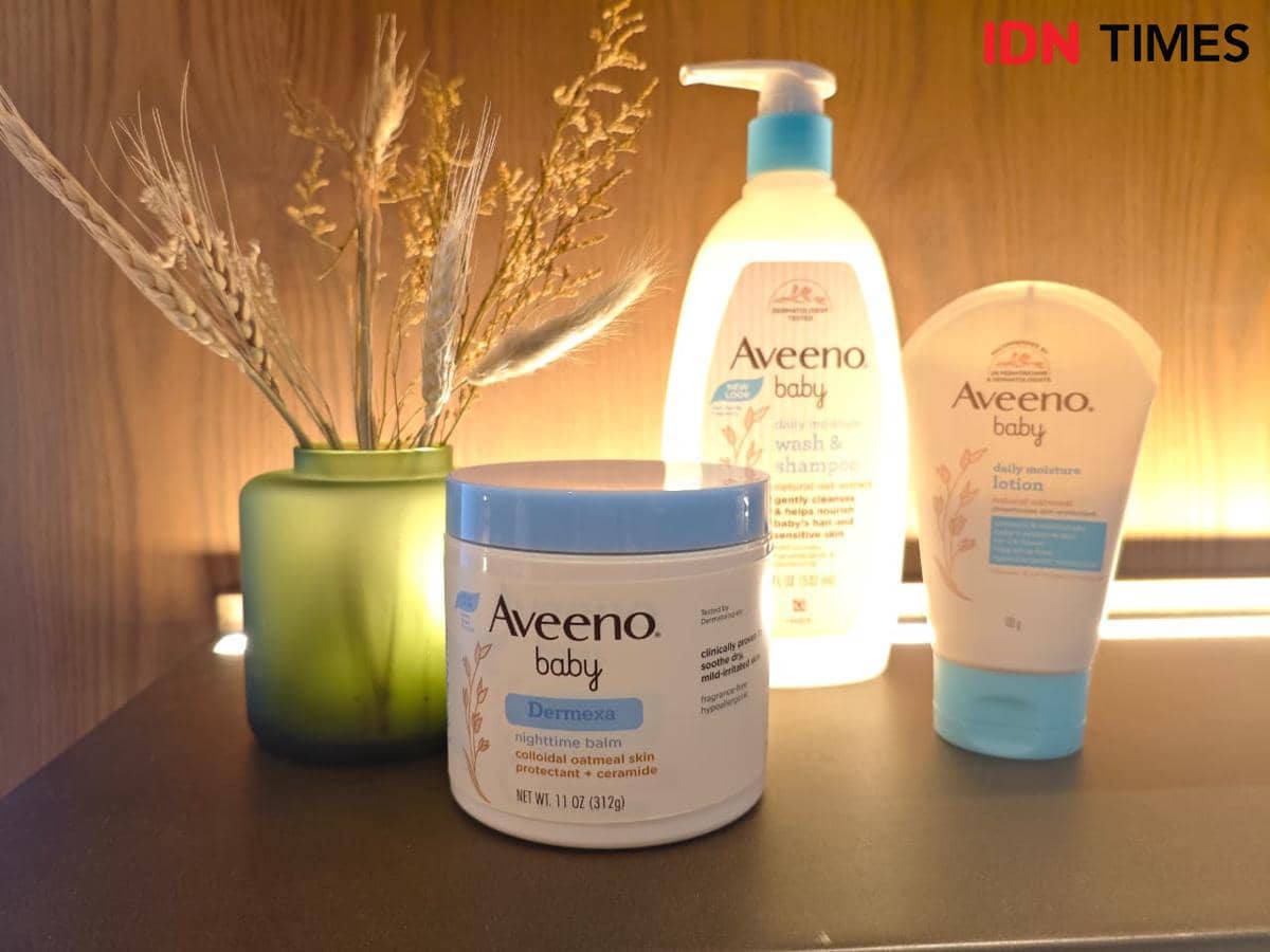 Produk Aveeno Baby (IDN Times/Febriyanti Revitasari)