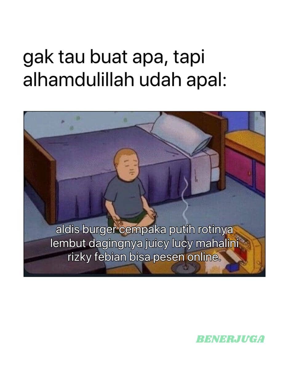 meme tagline Aldi's Burger