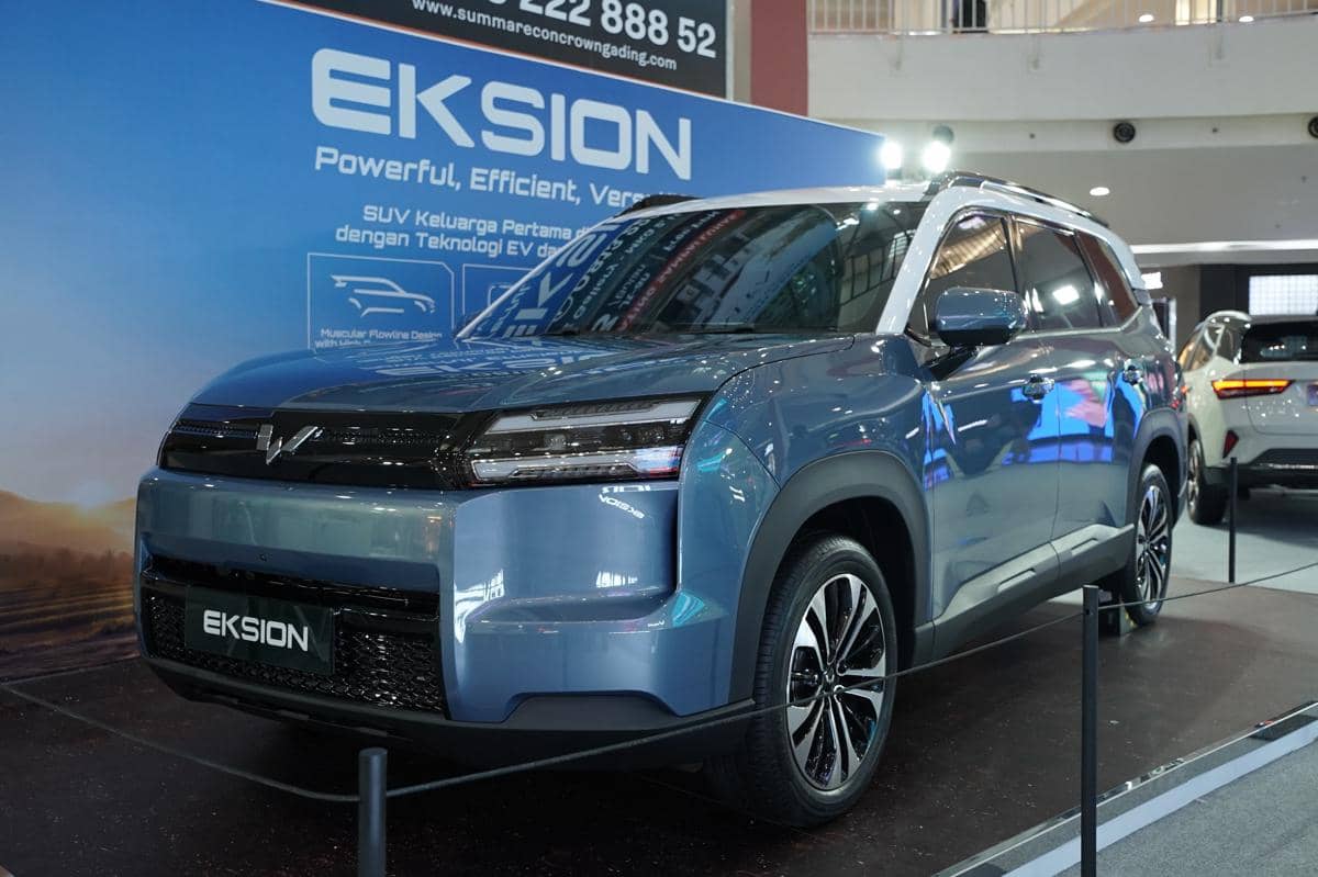 Wuling Pamerkan Air ev hingga Eksion di Mall Exhibition