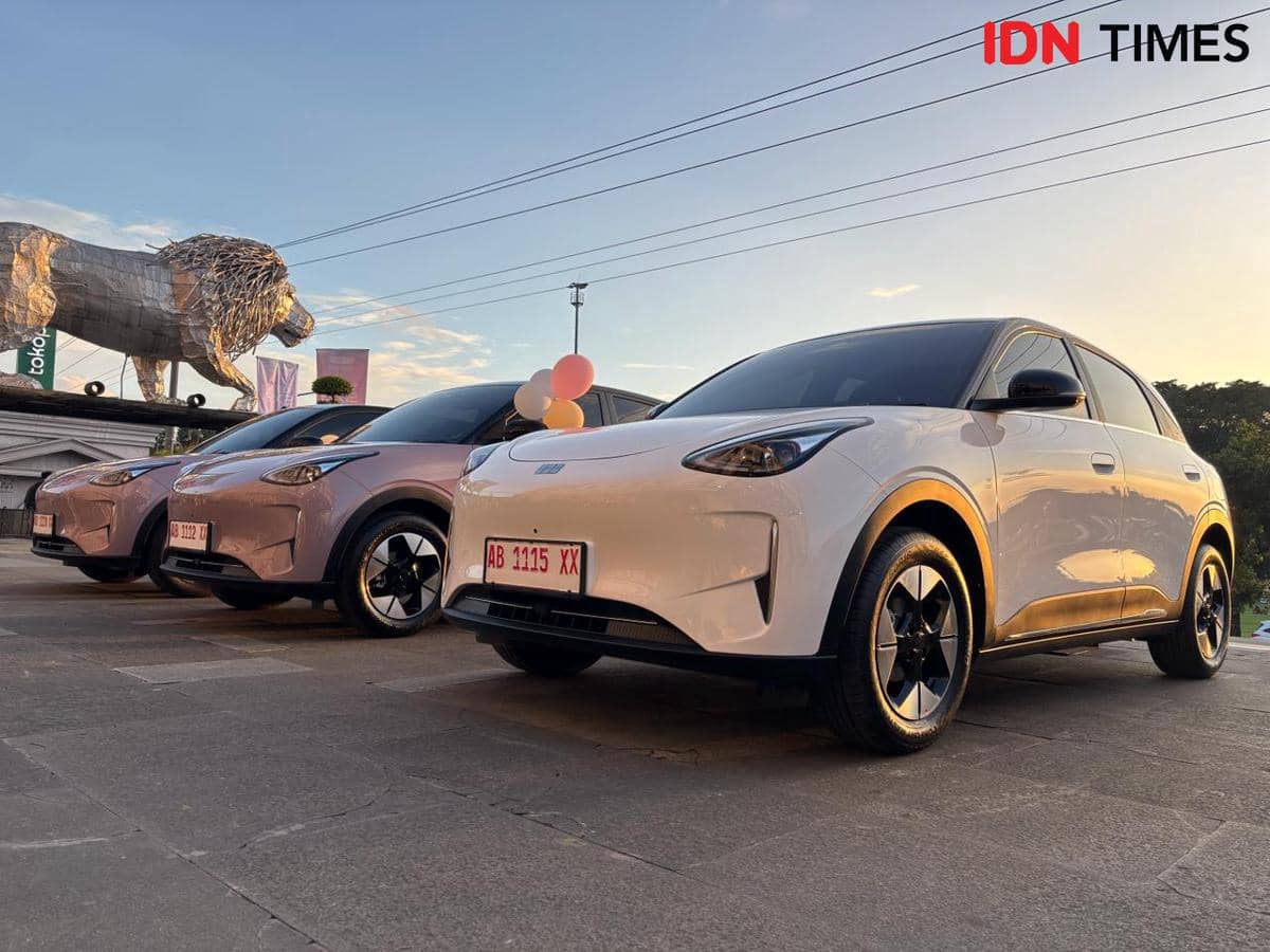 Geely EX2 Resmi Mengaspal di Jogja