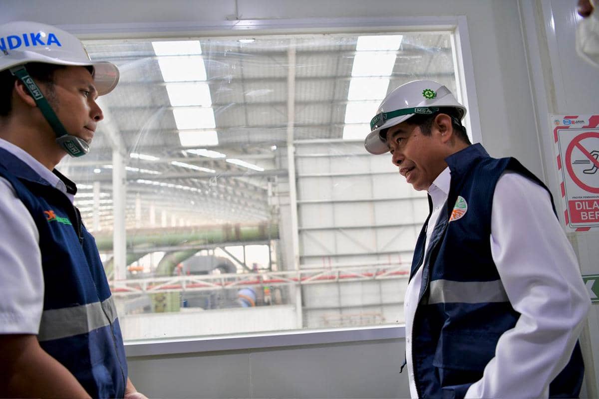 Ketua DPRD DKI Khoirudin sidak RDF Rorotan. 