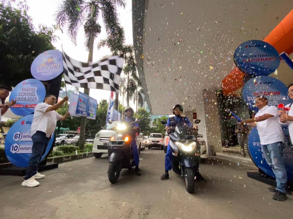 Suzuki Siagakan 71 Bengkel di Jalur Mudik Lebaran 2026