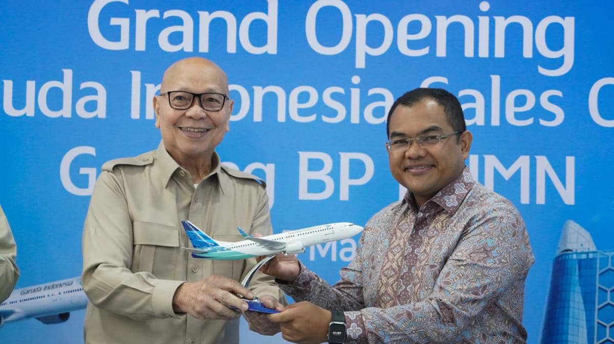 Perkuat Layanan, Garuda Indonesia Buka Sales Office di Gedung BP BUMN