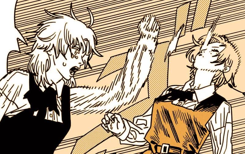 Famine menampar kakaknya sendiri - Chainsaw Man