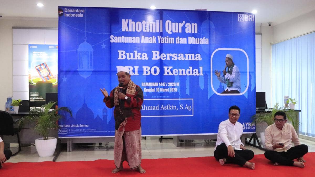 bri kendal, khataman quran, santunan anak yatim, bri ramadan