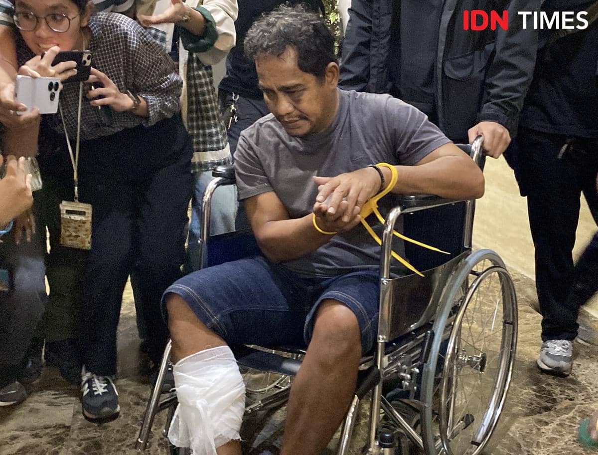 Buron Bandar Narkoba Tiba di Bareskrim: Kaki Diperban dan Pakai Kursi Roda
