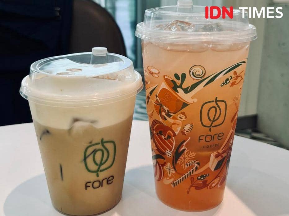 7 Menu Best Seller Fore Coffee, Ada Buatan Vidi Aldiano
