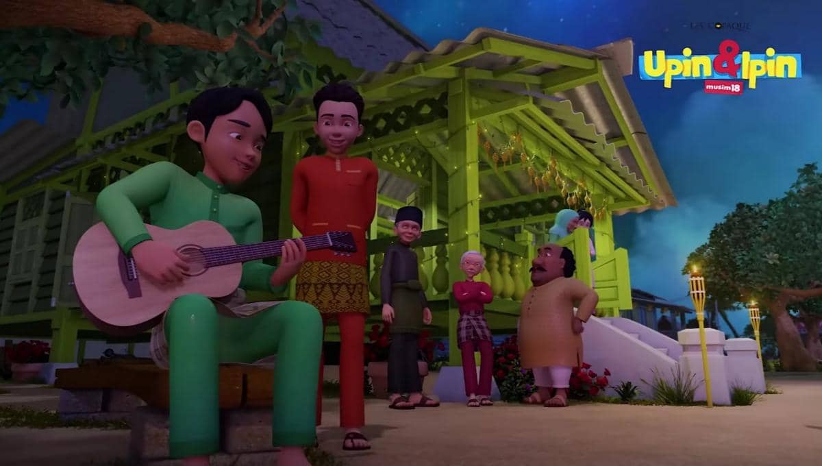 Tok Dalang merayakan Lebaran bersama Badrol