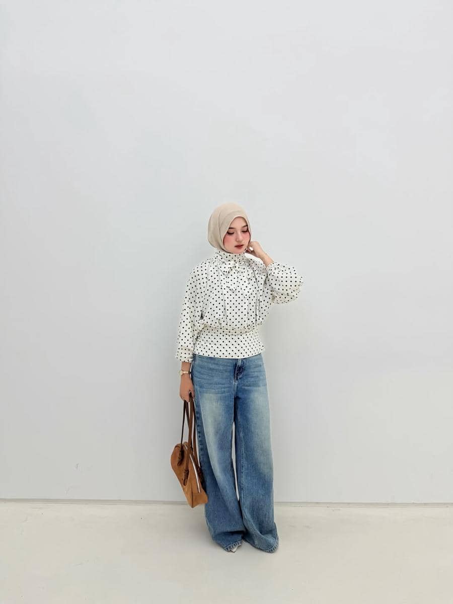 inspirasi OOTD ala Siska Amera