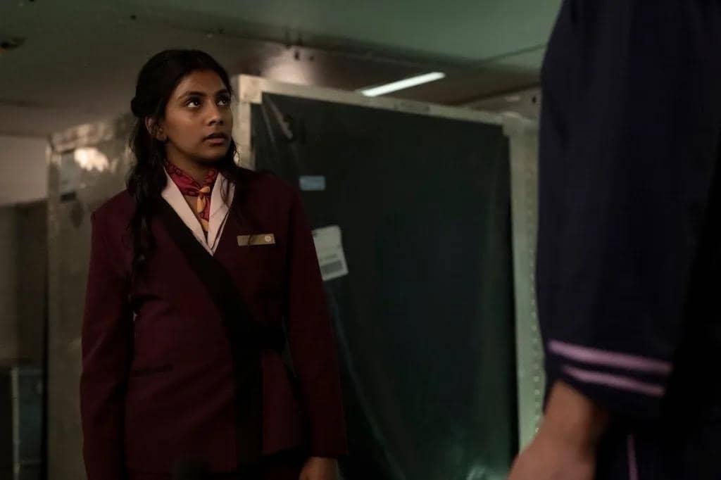 Charithra Chandran dalam film Fight or Flight