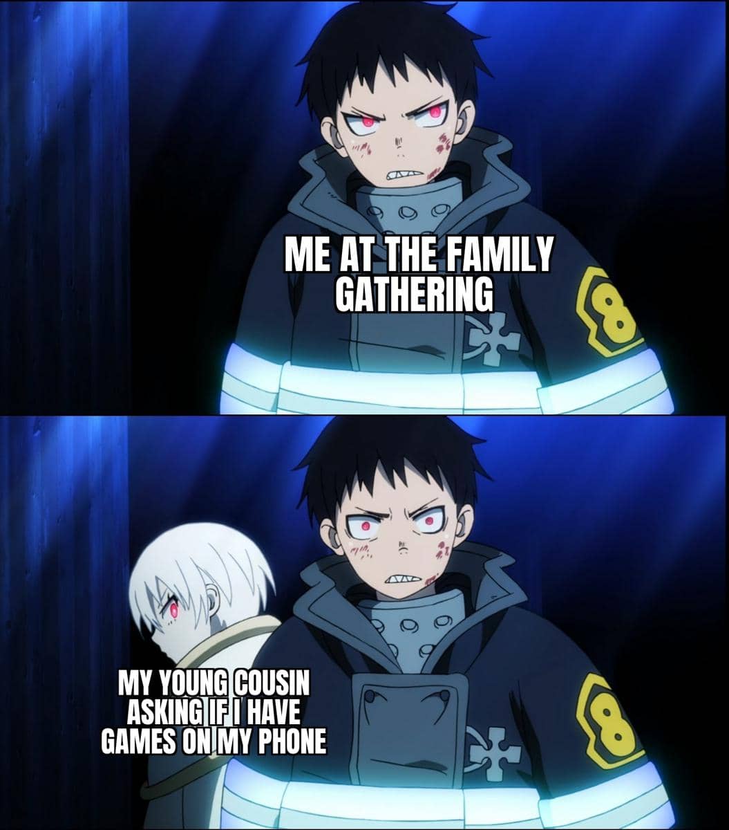 meme anime tentang main game